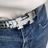 金属防身腰带男士 定制加长武器腰带 皮带钢铁腰链青年个性