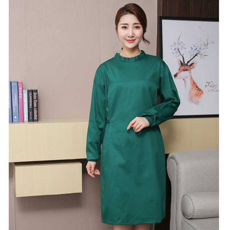 手术室纯棉长袖手术服男女通用