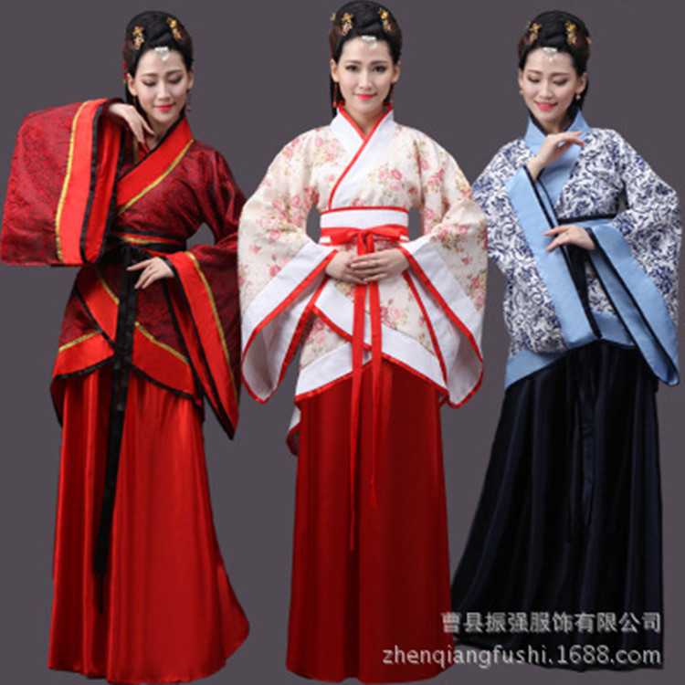 古装汉服男女成人礼唐制襦裙广袖