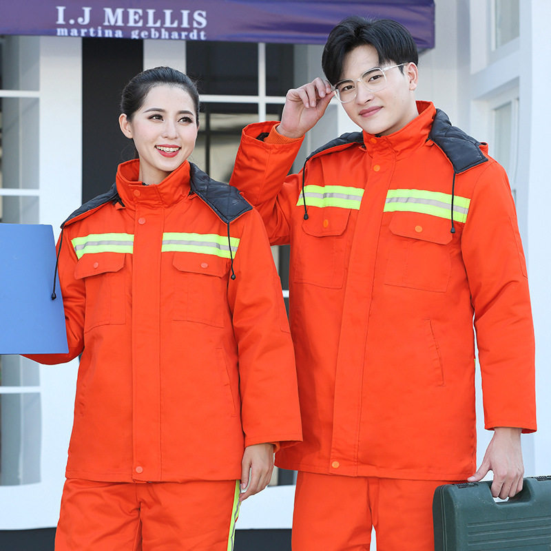 冬季工作服环卫棉服保暖防寒道路