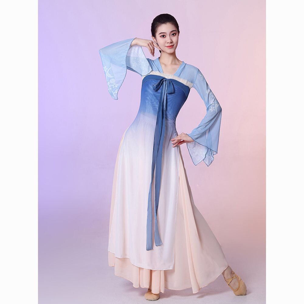 新款古典舞蹈服女飘逸汉服齐胸