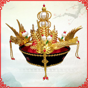 古装戏剧影视演出太后清朝皇帝帽子头饰凤冠服装皇后更多舞蹈服装