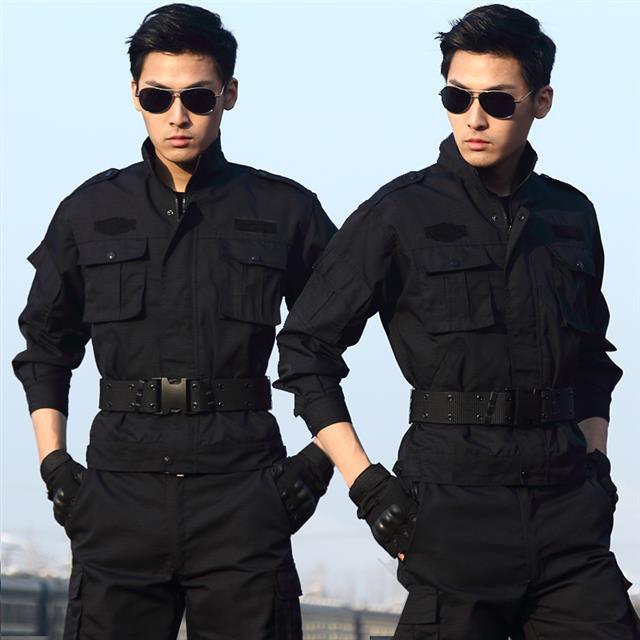 春秋季男女士作训服套装|新式