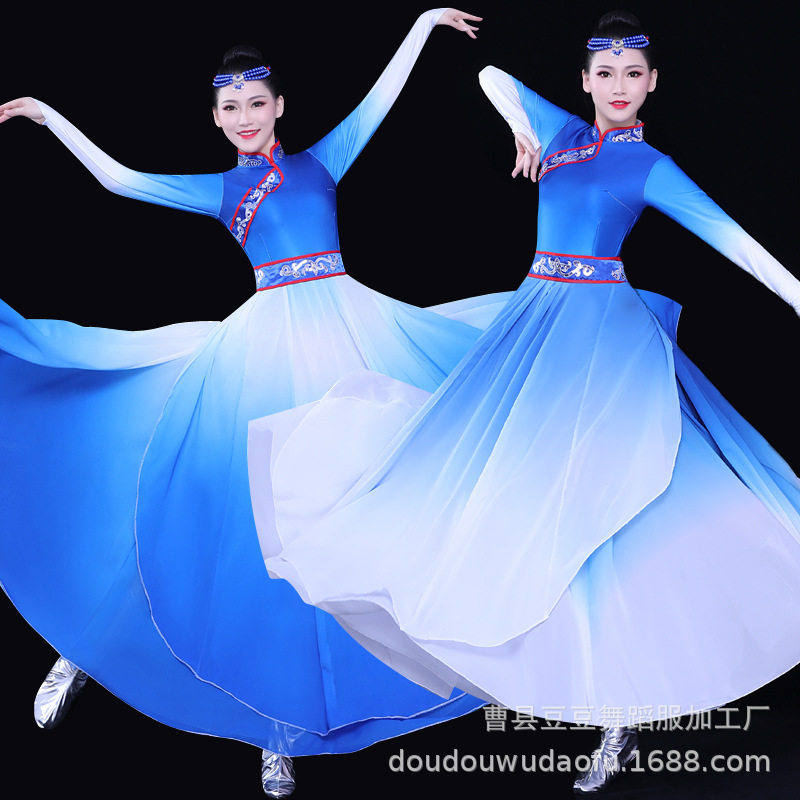 蒙古演出服少数民族服装民族风