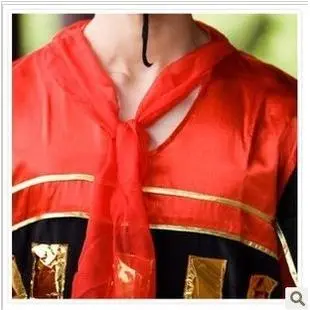 古汉代兵服男周瑜大将军红色