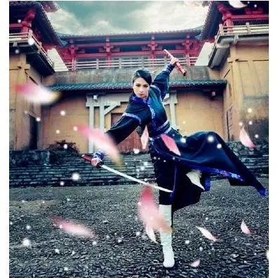 古装男侠客才子书生汉服影楼拍照