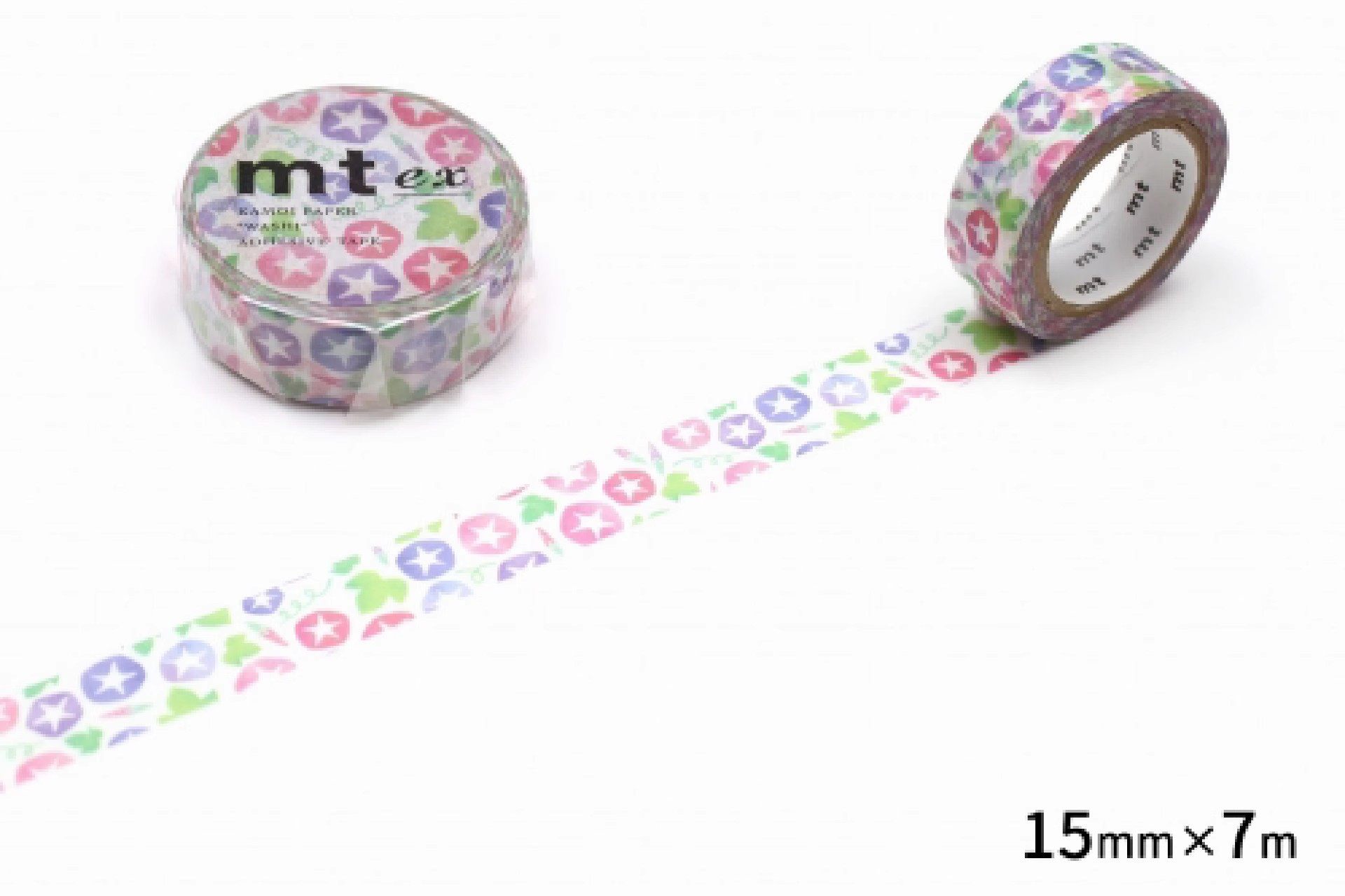日本mt 和纸胶带 手帐胶带 MTEX1P150R 15mm*7m整卷