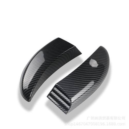 适用-/摩托改装碳纤维卡钳散热器