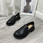 2022秋季 新款 圆头学院风百搭淑女学院风时尚 品牌撤柜女鞋 女单鞋