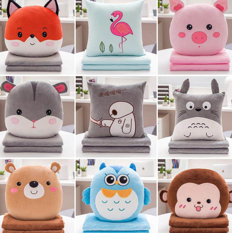 新款男士午睡毯情侣款用品男生拉链收纳礼物公仔抱枕被子两用|ruв категории домашний ткань, подушка/подушка - от Buy2taobao.com для оказания профессиональной услуги покупки агента Taobao