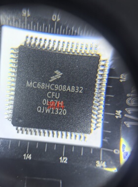 MC68HC908AB32CFU单片机适用于家电游戏显示通讯录可代客烧录