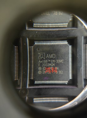 AM188EM-33VC控制器芯片适用于家电游戏显示通讯类可代客烧录配单