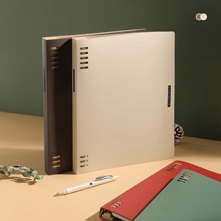 日本文具KOKUYO国誉活页本A5可拆卸笔记本子一米新纯B5简约记事本