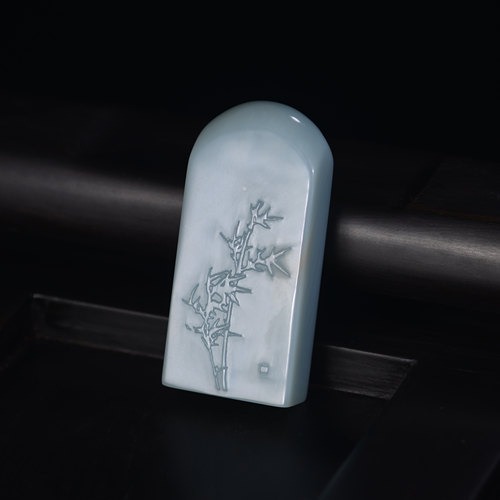 薄意竹节姓名印章定刻书画闲章手工刻字毕业伴手礼成人礼商务送礼