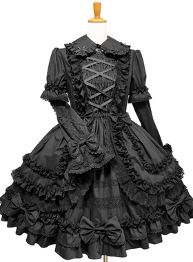 日本预约 AND ROMEO Francese 长袖蕾丝Dress 14.1-BB LOLITA定金