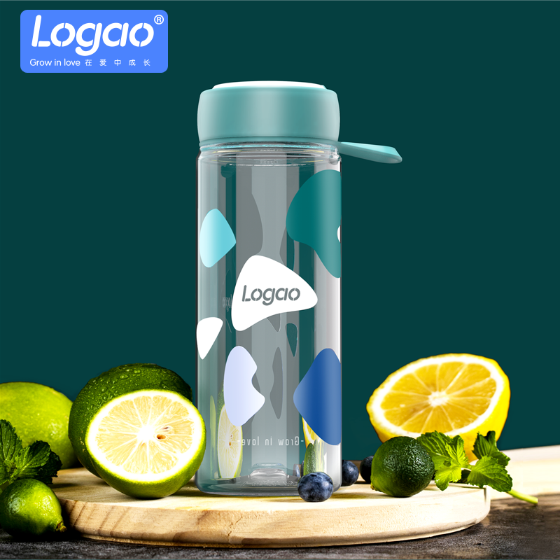 logao创意涂鸦杯便携塑料随手杯