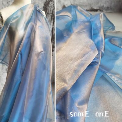 风铃网纱服装欧美肌理