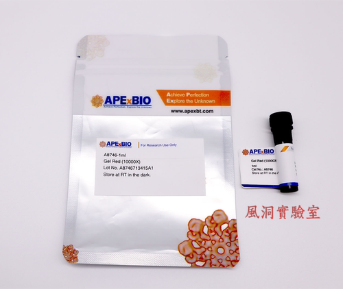 Hyper Gel Red灵敏稳定的双链DNA/单链DNA/RNA染料,诱变性低A8746