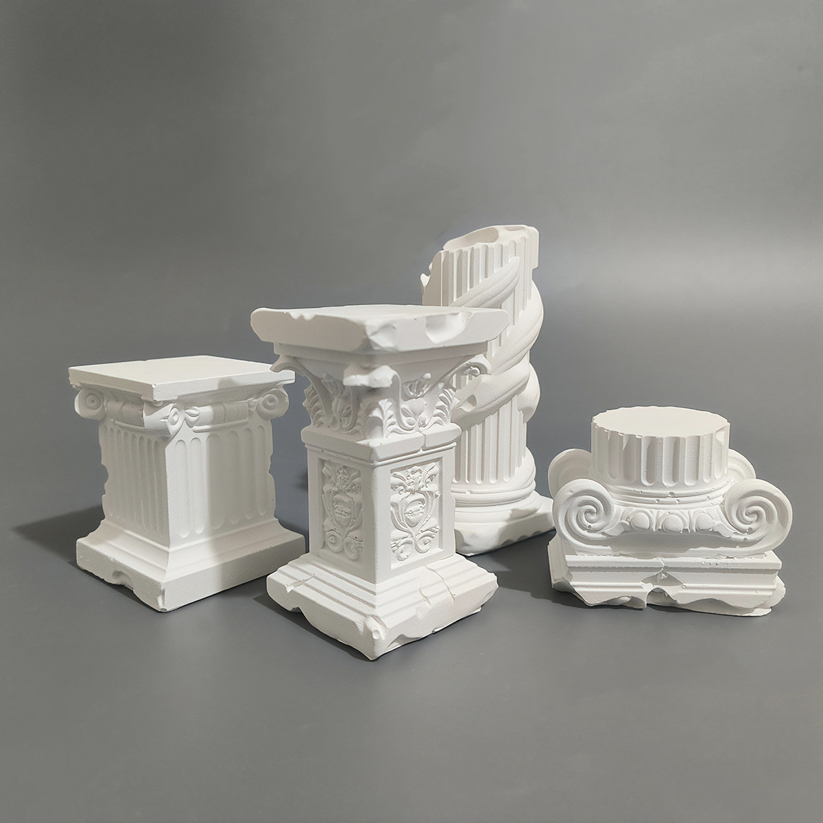 ins风罗马柱摆件欧美风装饰品石膏雕像拍照摄影背景装饰品展示台,家居饰品,装饰摆件,淘宝优惠券,粉丝福利购,淘宝优惠卷