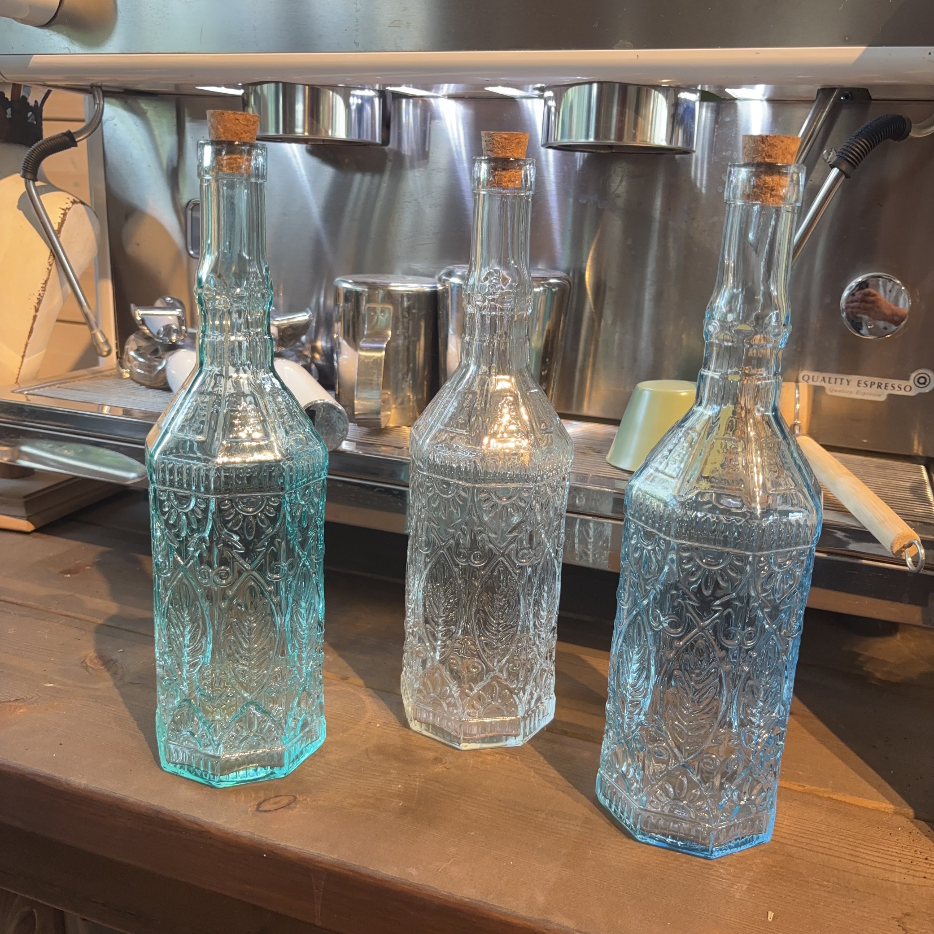 爱上花园复古浮雕玻璃瓶花园杂货家居厨房酱油醋香油酒瓶玻璃瓶