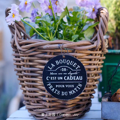 庭院花园做旧装饰小挂件挂牌