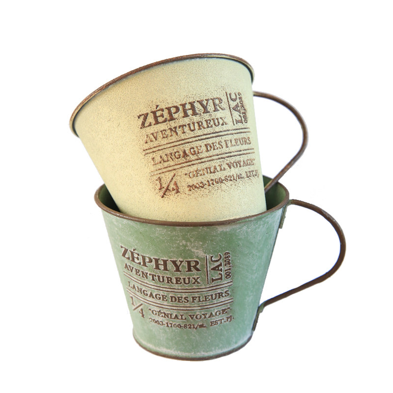 爱上花园复古做旧花器盆栽花盆冲压浮雕感字母印刷茶杯花盆,鲜花速递/花卉仿真/绿植园艺,其它园艺用品,淘宝优惠券,粉丝福利购,淘宝优惠卷