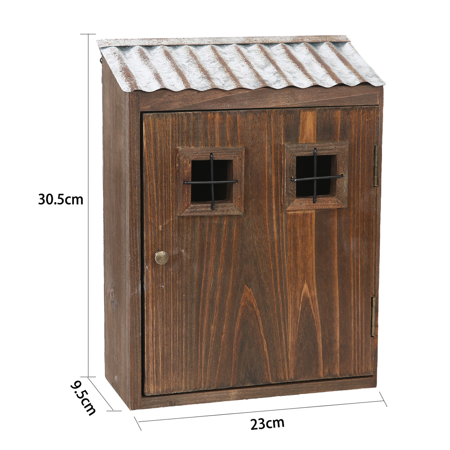 爱上花园家居阳台庭院装饰收纳壁挂实木做旧置物架收纳柜