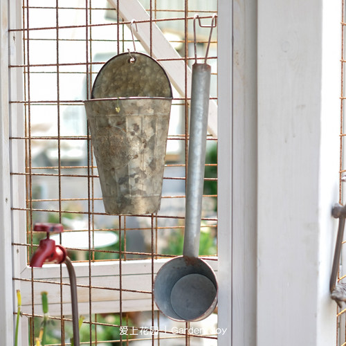 爱上花园小水舀水勺花器工具摆设