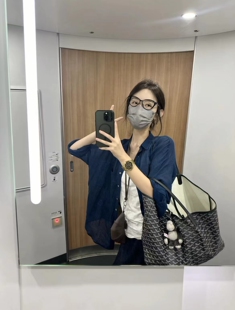 韩系小众设计单肩包腋下包大容量通勤出差旅游轻便防水收纳托特包