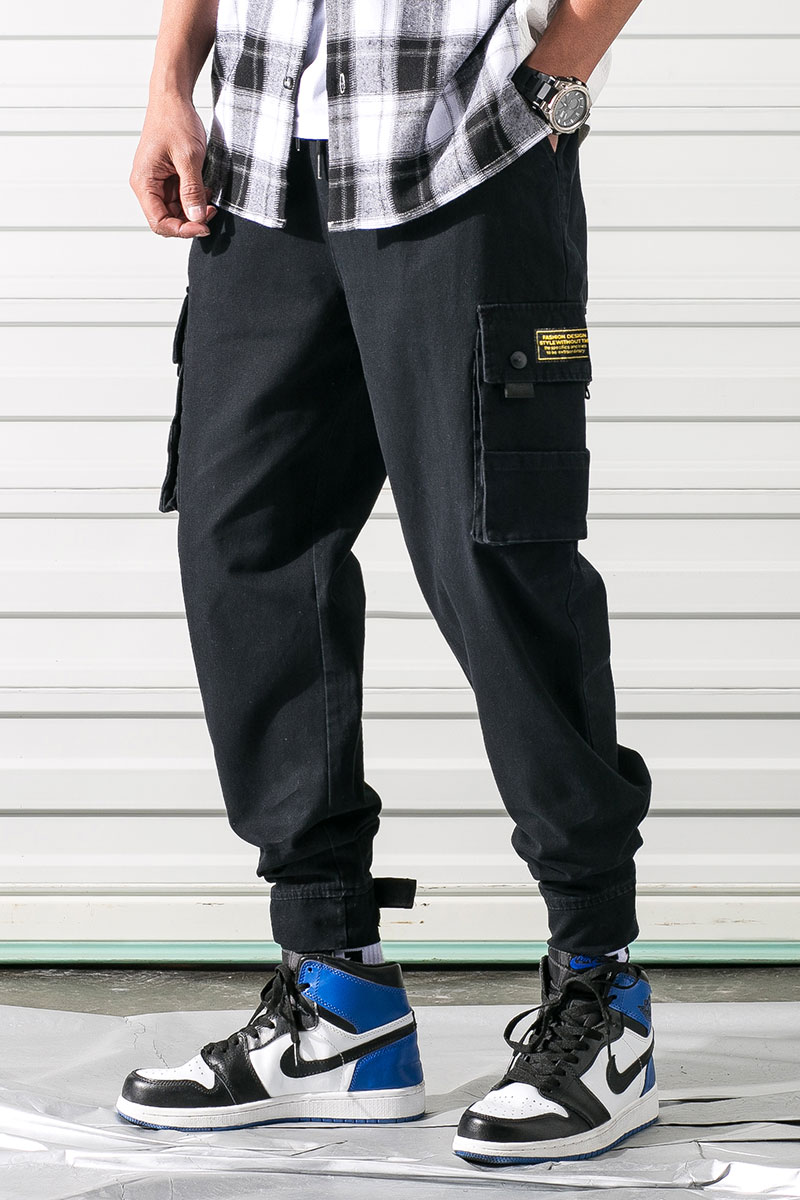 新款法式工装裤男日系宽松大码小脚休闲裤207-K86-P30,男装工装外套,星座207