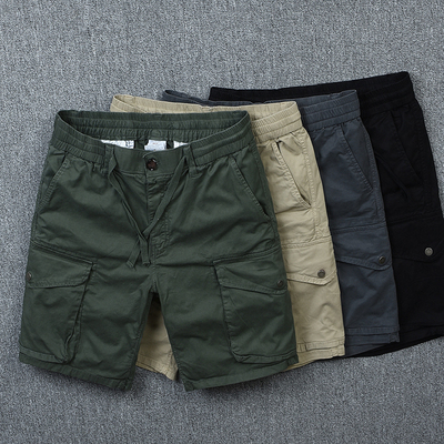 工装短裤复古休闲五分裤