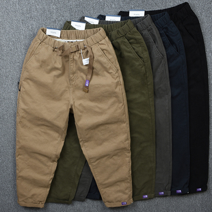 纯棉休闲裤 潮流直筒阔腿裤 哈伦裤 男宽松老爹裤 男裤 萝卜裤 子秋冬款