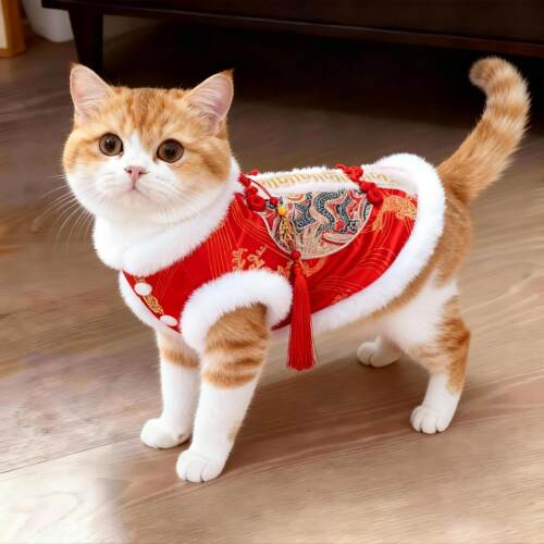「宠生活」猫咪新年喜庆
