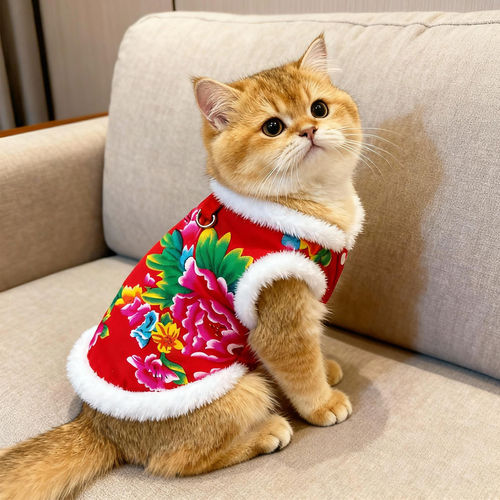 「宠生活」猫咪衣服新年