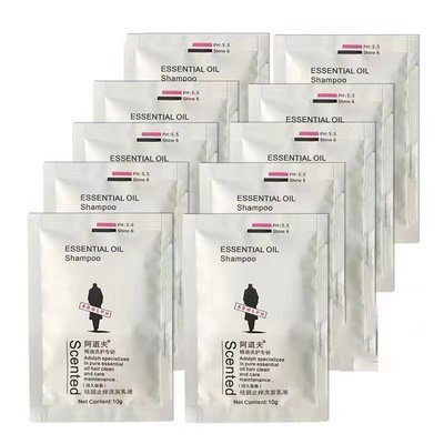 阿道夫袋装洗发水小样沐浴露旅行装林肯护发素酒店宾馆用小包留香