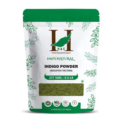 100% Natural Indigo Powder for Hair (227g / (1/2 lb) / 8 oun