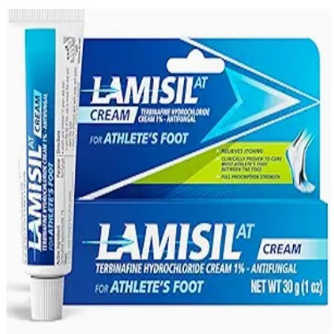 Lamisil 1% Cream, Athlete’s Foot Cream, Relieves, Treats &