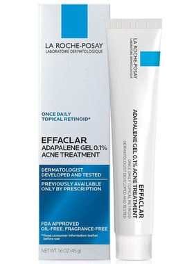 La Roche-Posay Effaclar Adapalene Gel 0.1% Acne Treatmen