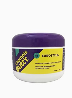 Chamois Butt'r Eurostyle Anti-Chafe Cream, 8 ounce jar