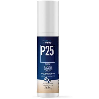 BIOLABS PRO Natural P25 Cosmetic Cream - 1750MG Progesterone