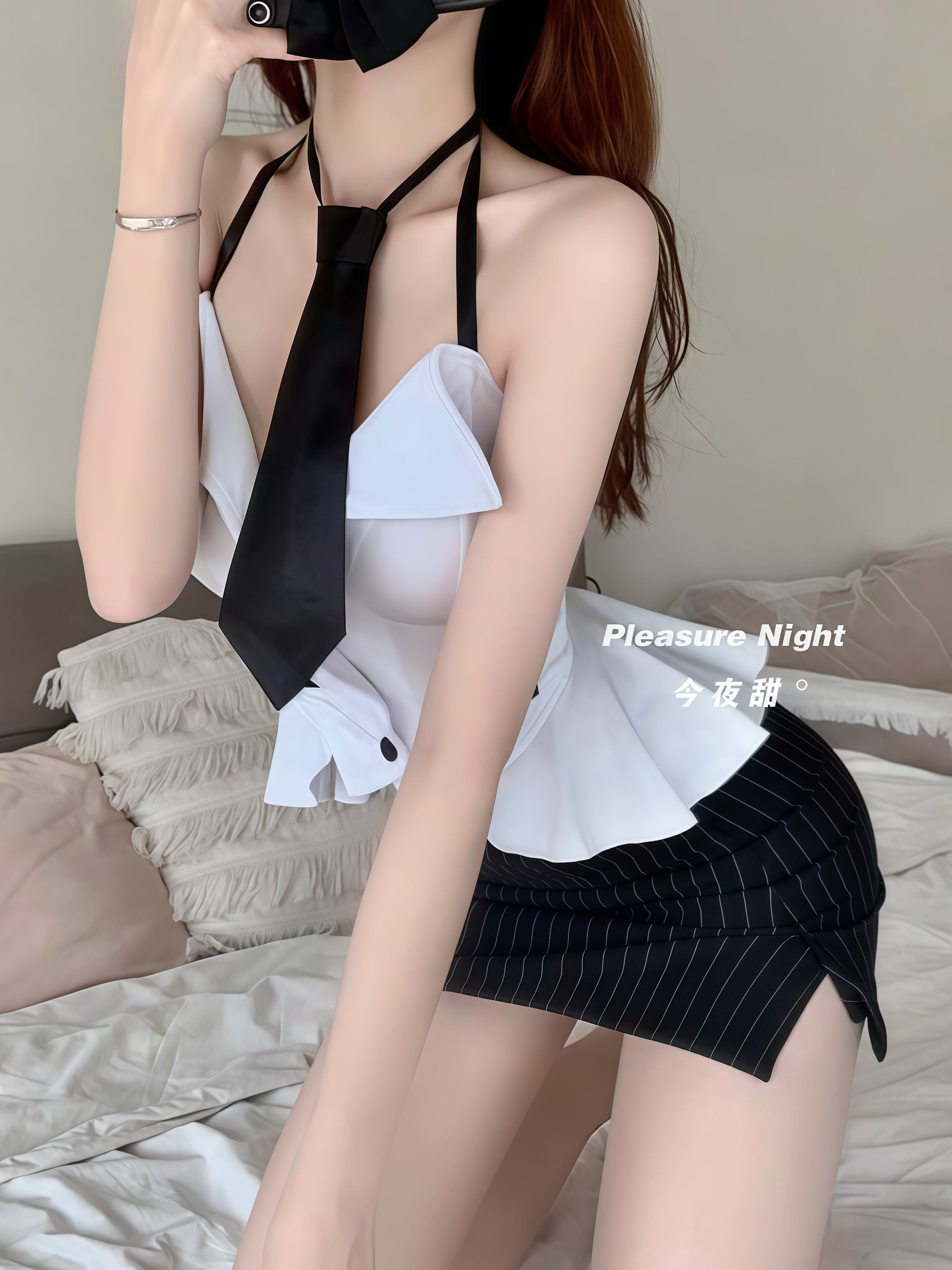 办公恋情*情趣诱惑内衣性感秘书OL制服套装女教师包臂裙角色扮演
