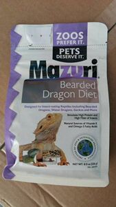 Mazuri Bearded玛祖瑞鬃狮蜥 蜥蜴饲料 蜥蜴粮（5MKJ）226g