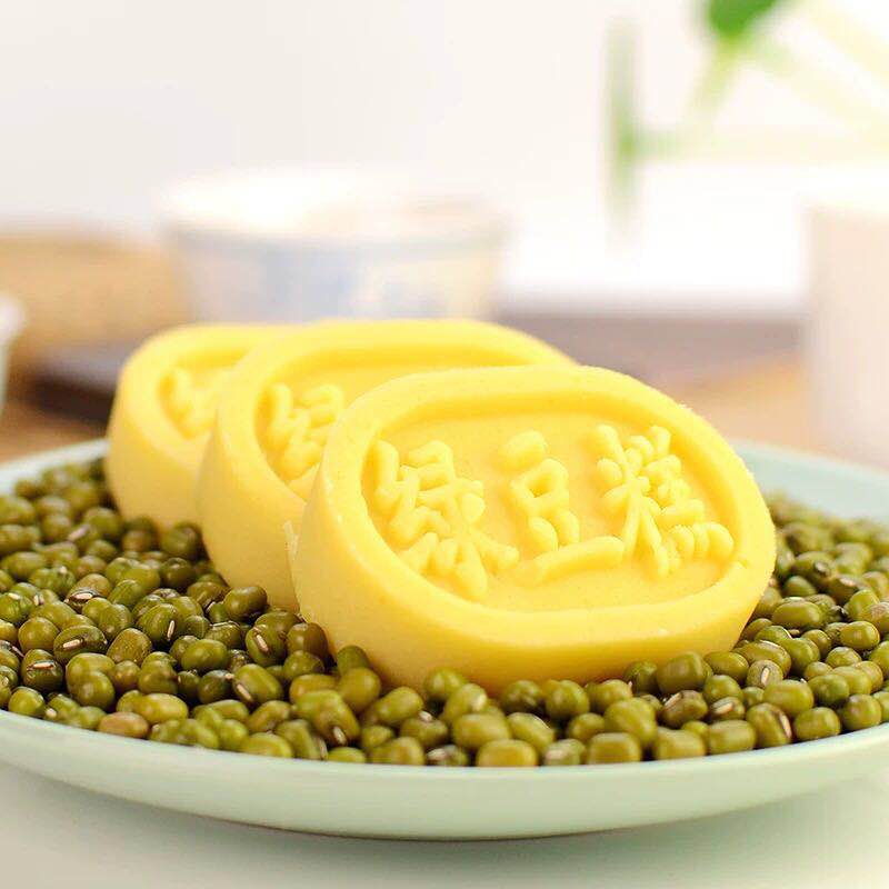 上海特产老香斋小包装 绿豆糕儿时回忆夏季清凉糕点心小吃零食