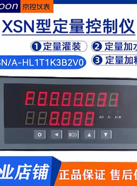 XSN定量控制仪自动加水控制器灌装涡轮流量计XSN/A-HL1T1K3B2V0N