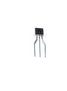 直插三极管 DTA114ES   DTC114ES  TO-92S 内带电阻 全新原装