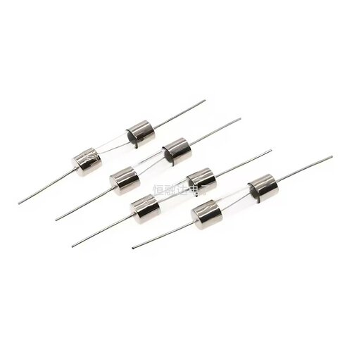 玻璃5X20带引脚 保险管 保险丝0.5A F快断T慢断 1A- 30A 250v熔断