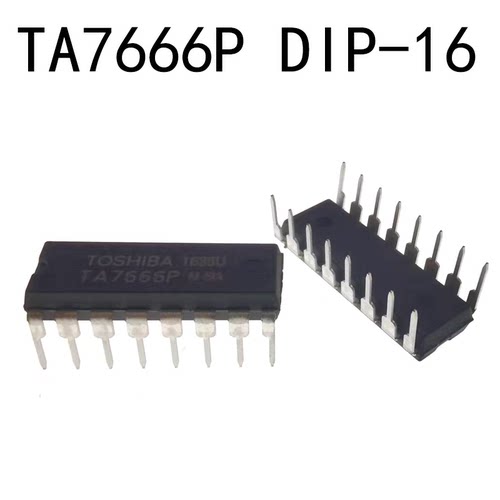 TA7666 TA7666P LED电平指示电路芯片IC集成 直插DIP-16