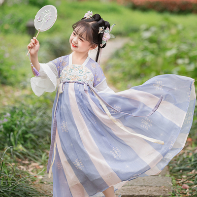 女童汉服夏季新款超仙公主裙礼服