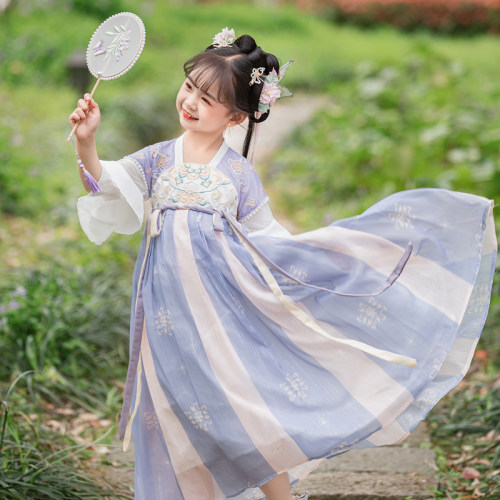 女童汉服夏季新款超仙公主裙礼服
