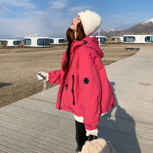 首发2025年冬季 K385 休闲风白鸭绒冲锋衣P285